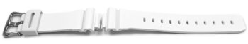 Casio White Resin Watch Strap for GW-M5610MW-7 DW-5600CU-7