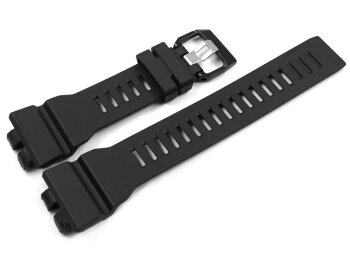 Genuine Casio Black Resin Watch strap for GBD-800-1ER GBD-800-1