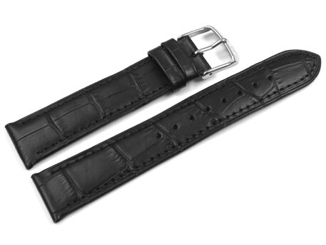 Genuine Festina Replacement Black Leather Watch Strap F16824