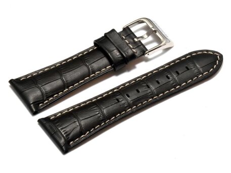 Festina Watch Strap suitable for F16294 Leather - Black -...