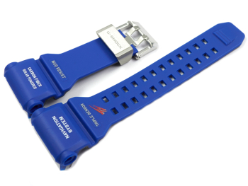 Casio Blue Resin Carbon Fiber insert Replacement Strap GPR-B1000TLC-1 GPR-B1000TLC