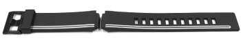 Casio Replacement Black Resin Watch Strap LCF-21