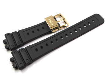 Kolor x Casio G-Shock Watch Strap GMW-B5000KL-9 with gold coloured buckle