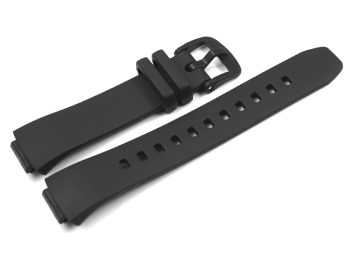 Genuine Casio Black Resin Replacement Watch Strap Casio...