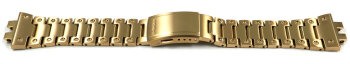 Genuine Casio Satingold-tone Stainless Steel Watch Strap...