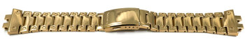 Casio Polished Gold-tone Stainless Steel Strap...