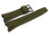 Casio Dark Green Cloth Cordura Watch Strap GST-W130BC GST-S130BC GST-W130BC-1A3 GST-S130BC-1A3