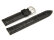 Genuine Casio Replacement Croc Grained Black Leather Watch strap for MTP-1302PL-1AV, MTP-1302PL-7BV