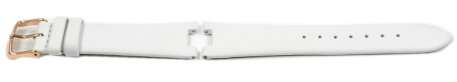 Lotus Replacement White Leather Watch Strap 18610/1 suitable for 15916/1
