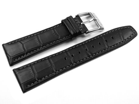 Lotus Black Leather Watch Strap for 18352 suitable for 15688