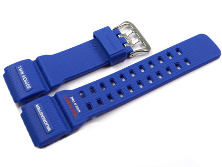 Casio Blue Resin Replacement Watch Strap for GG-1000TLC-1A