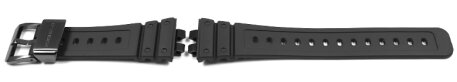  Genuine Casio Full Metal Square Series Black Resin Watch Strap for GMW-B5000G-1 