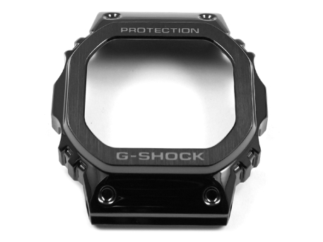  Genuine Casio Full Metal Square Series Black Stainless Steel Bezel for GMW-B5000G-1 