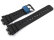 Casio Full Metal Square Series Black Resin Strap with blue loop for GMW-B5000G-2