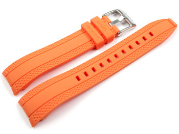 Festina Orange Rubber Watch Strap F20378/5 F20378