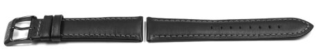 Festina Chrono Sport Black Leather Replacement Watch Strap F20344/3 F20344