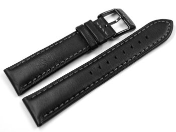 Festina Chrono Sport Black Leather Replacement Watch Strap F20344/3 F20344