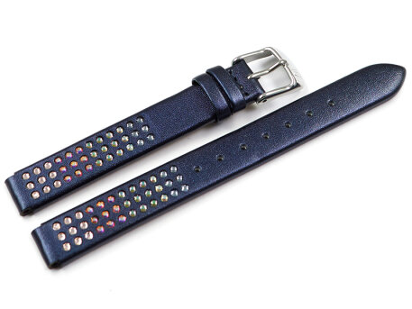 Genuine Festina Blue Leather Watch strap for F20407/2 F20407