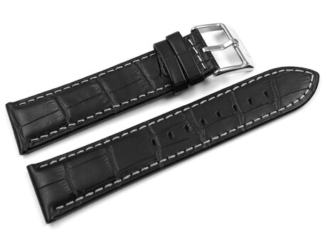 Festina Croq Grained Black Leather Watch Strap F16607/3 F16607/4 F16607/5 F16607/F
