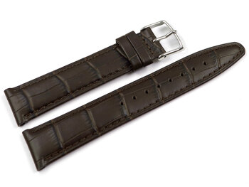 Genuine Festina Dark Brown Leather Watch Strap F20277