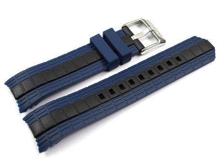 Genuine Festina Dark Blue and Black Rubber Watch strap...