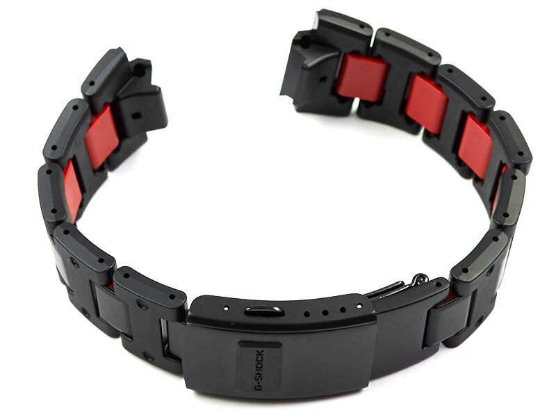 Genuine Casio Black Resin Metal Composite Watch Strap Gw B5600hr 1 Gw