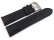 Lotus Black Leather Watch Strap with blue stitching for 15695/4 suitable with 15693 / 15692