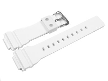 Genuine Casio Replacement White Resin Watch Strap GMA-S110MP-7A GMA-S110MP-7 GMA-S110MP-7 GMA-S110MP