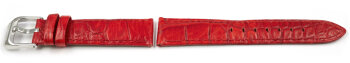 Red Leather Watch Strap Lotus for 15745/2 15745...