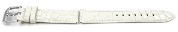 White Leather Watch Strap Lotus for 15745/1 15745...