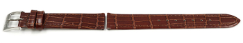 Genuine Festina Brown Leather Croc Grained Watch Strap...