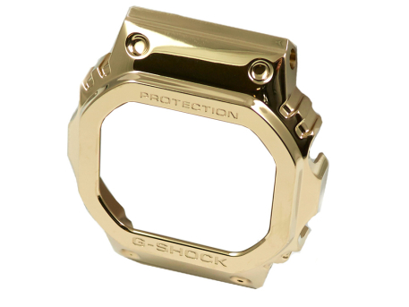 Gold Tone Stainless Steel Full Metal Square Series Bezel...