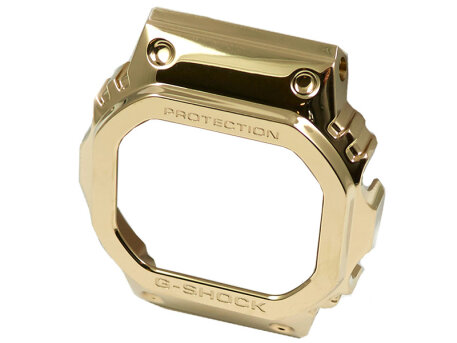 Gold Tone Stainless Steel Full Metal Square Series Bezel for GMW-B5000TFG GMW-B5000KL