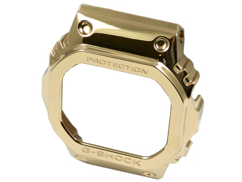 Gold Tone Stainless Steel Full Metal Square Series Bezel...