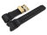 GWG-1000GB, GWG-1000GB-1A  Casio Black Resin Watch Strap with Gold Tone Buckle