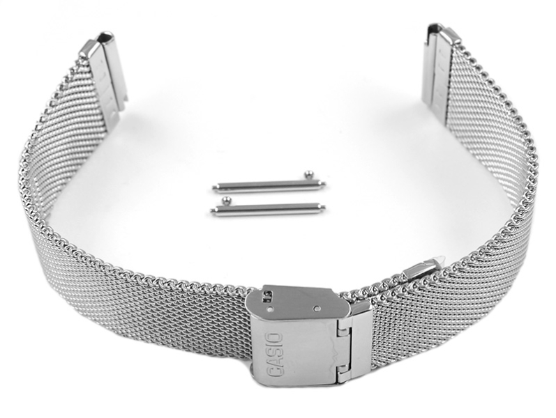 casio stainless steel watch strap
