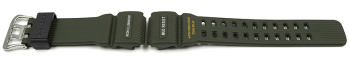 Casio Mudmaster Olive Green Resin Watch Strap GSG-100-1A3...