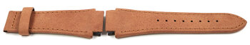 Genuine Lotus Replacement Brick Brown Leather Watch Strap...