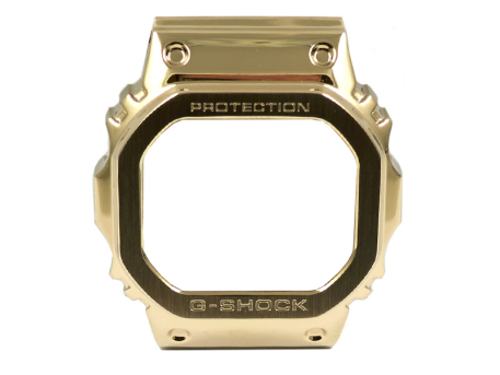 Gold Tone Bezel/SS for Full Metal Square Series Watch...