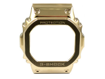 Gold Tone Bezel/SS for Full Metal Square Series Watch...