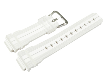 Genuine Casio White Resin Watch Strap GWX-5600WA-7 with...