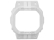 Genuine Casio White Resin Bezel GWX-5600WA with gray stripe patterns