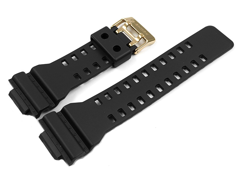 casio black resin strap