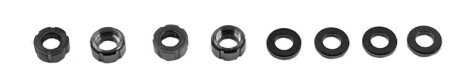 Casio Black Stainless Steel RINGS for Resin Watch Strap MTG-B1000TJ-1A MTG-B1000B-1A