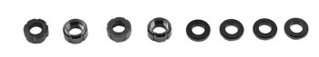 Casio Black Stainless Steel RINGS for Resin Watch Strap...