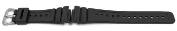 Casio Black Resin Watch Strap with matt-finished...