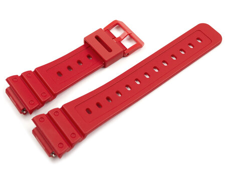 Casio Red Resin Watch Strap for GA-2100-4 GA-2100-4A...