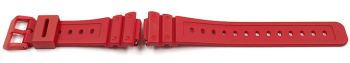 Casio Red Resin Watch Strap for GA-2100-4 GA-2100-4A...