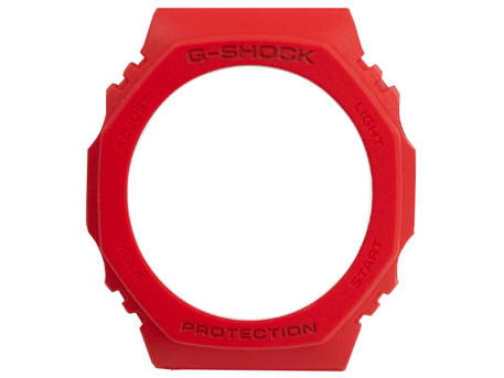 Casio Red Resin Bezel for GA-2100-4 GA-2100-4A GA-2100-4AER