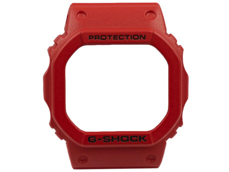 Genuine Casio Red Resin Bezel for DW-5600P-4 